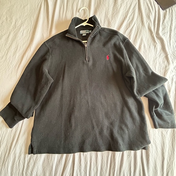Ralph Lauren Blue Label Other - Ralph Lauren Men’s XL Black Zip Up Sweater